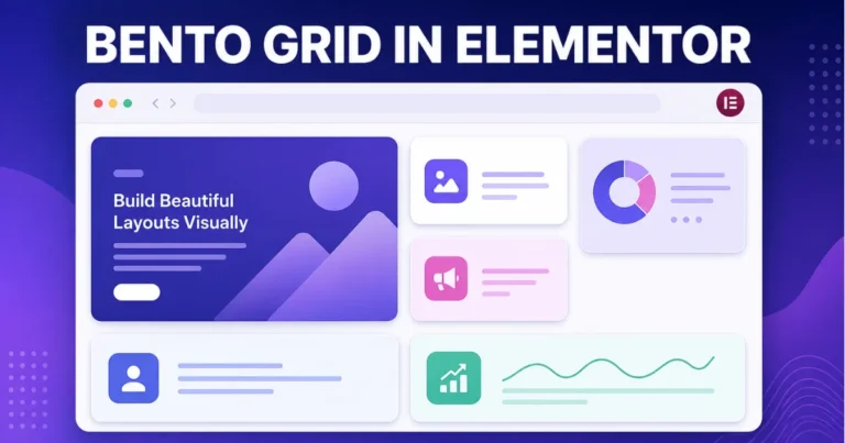 bento grid layout in Elementor Pro 2026