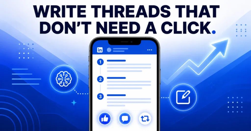 Zero-Click LinkedIn Technical Thread Prompt