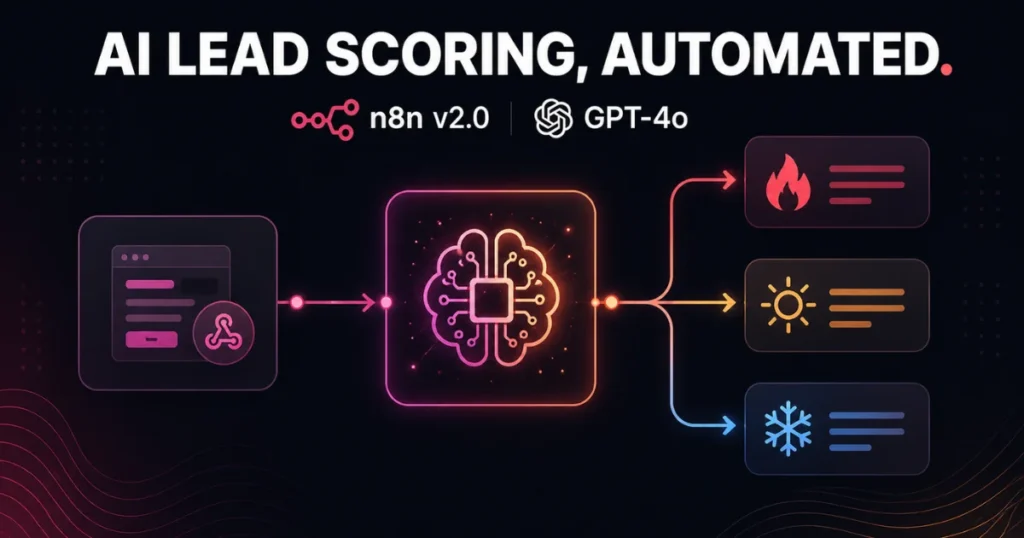 n8n v2.0 AI Lead Scoring Workflow (GPT-4o)